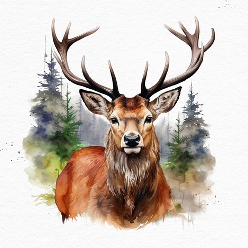 Tovaglioli cabeza venado - 20,