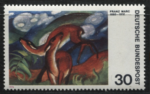 Brd frg mi0798 mnh 1974 - 1974, cervo